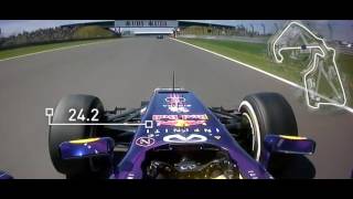 2013 British GP  Mark Webber Lap Record Onboard [upl. by Adnorrehs]