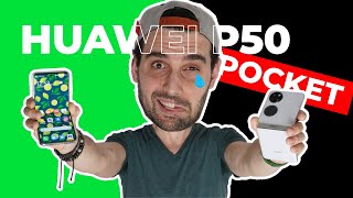 Test Huawei P50 Pocket  le meilleur smartphone pliable est un gros GÂCHIS [upl. by Balac]