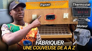 Je vous PRÉSENTE la COUVEUSE dun Étudiant de la formation Sur la Fabrication de Couveuse [upl. by Brinson]