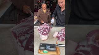 Pork cut  The best piece of meat  Slicing Pork  fresh pork pig Nov 12 [upl. by Yliak]