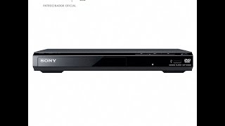 Dvd DVP SR320 SONY [upl. by Jaye783]