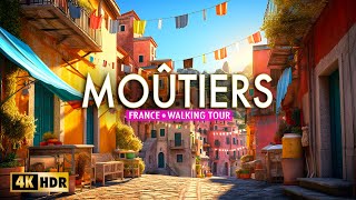 Moûtiers France  Walking Tour 4k HDR 4K60fps [upl. by Eillo796]