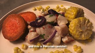 How I learned CEVICHE MIXTO in Peru [upl. by Mccready145]