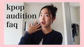 Answering YOUR KPOP AUDITION questions KICKED out by companies categories audition rounds [upl. by Anires]