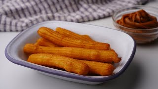 ¡Haz CHURROS CASEROS en 5 MINUTOS con esta Receta Fácil y Rapida [upl. by Abagail]