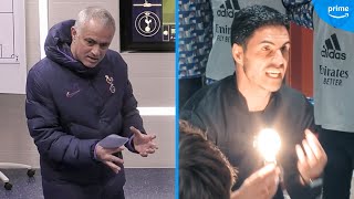 MIKEL ARTETA v JOSE MOURINHO  TEAMTALK STYLES  Part 2 💪 [upl. by Australia]