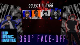 The Cast of Stranger Things 360° FaceOff  Lip Sync Battle [upl. by Nottage]