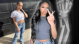 RichBoyTroy’s New Girlfriend Responds Why She Broke Yanni’s Arm [upl. by Cull]