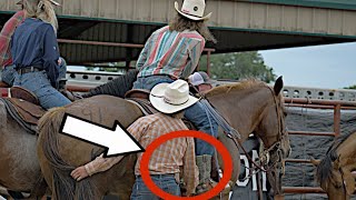 He Unhooked My Back CInch TIME FOR REVENGE  Rodeo Time 360 [upl. by Allevon]