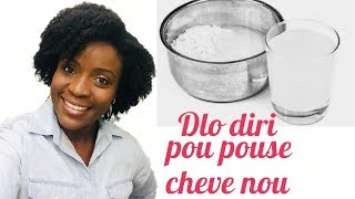 Faire pousser les cheveux de manière naturelle avec leau de riz [upl. by Tiffie]