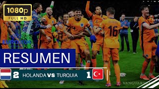 HOLANDA A SEMIS  ELIMINA A TURQUIA EUROCOPA 2024 [upl. by Noteek959]