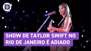 Show de Taylor Swift é adiado por conta do calor fãs vaiam e choram dentro do estádio veja vídeo [upl. by Fabri283]