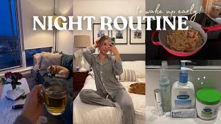 MY NIGHT ROUTINE TO WAKE UP EARLY  healthy habits amp relaxation [upl. by Teria]