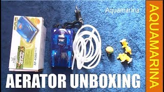 Air blower Unboxing and set up  aerator for Home Fish tank  Learn how to set up aerator machine [upl. by Hathcock]