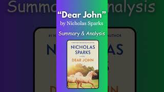 Dear John Book Summary amp Analysis AtoZSummary dearjohn nicholassparks audiobook bookreview [upl. by Nueoras]