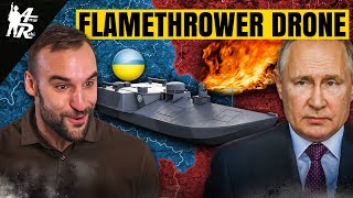 Ukraine Deployed FLAMETHROWER DRONES  Ukrainian War Update [upl. by Fabrianne]