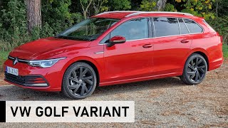 2023 VW Golf Variant Dank Updates nun richtig gut  Review Fahrbericht Test [upl. by Winna]