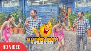 Urfi Javed OMG Moment with Gutka Man 🤣😂 [upl. by Eladnwahs]