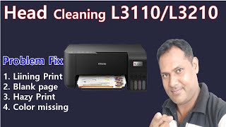 How To Clean Printer Head Epson L3110 L3210  Epson Printer Head Cleaning Kaise kare [upl. by Raymond554]