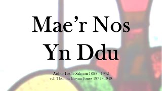 Maer nos yn ddu  Carolaur Nadolig [upl. by Warms]