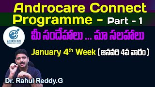 Androcare Connect Programme  Questions And Solutions  Dr Rahul Reddy  Androcare Andrology Clinic [upl. by Niletak]