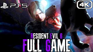 RESIDENT EVIL 6 PS5 Gameplay Walkthrough FULL GAME 4K 60FPS No Commentary All Campaigns [upl. by Garlanda]