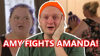 AMY SLATON ATTACKS AMANDA 1000 LB Sisters S5 E8 [upl. by Ettenaej]