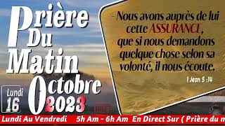 PRIEZ SELON LA VOLONTE DE DIEU  LUNDI 16 OCTOBRE 2023  PRIERE DU MATIN  FRERE BIGOT LUXONER [upl. by Girish]