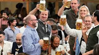 Oktoberfest 2024 Kicks Off in Munich with Heightened Security Measures [upl. by Amolap550]