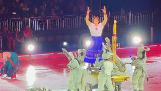 Disney on Ice presents Frozen and Encanto Luisa and her Donkeys skate to “Surface Pressure” [upl. by Ethelred]