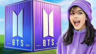 I ordered 100 BTS Themed Mystery Boxes 💜 Giveaway [upl. by Einnep]