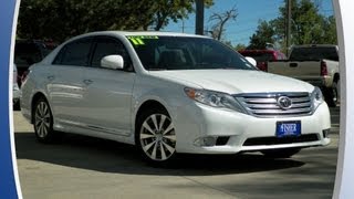 2011 Toyota Avalon Ltd white  28900  Boulder Colorado  Fisher Auto Stock P6824 [upl. by Kado]