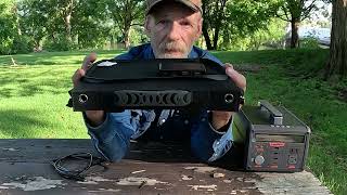 LUM SOLAR 60 PORTABLE SOLAR PANEL as reviewed by BigRigSteve [upl. by Delores]