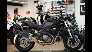 2016 Ducati Monster 821  Walk Around  Start Up  Sound Clip [upl. by Ahsiliw]