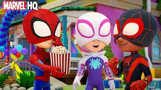 Meet Spidey and his Amazing Friends S3 Short 4  Thing and Herbie disneyjunior MarvelHQ [upl. by Arutek]