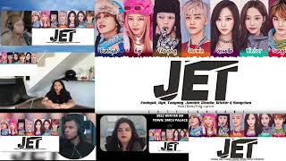 SMTOWN  JET Eunhyuk Hyo Taeyong Jaemin Giselle Winter SungchanREACTION MASHUP [upl. by Kylah179]