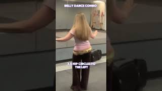 Learn Warda Intro Belly Dance Combo with Anna of Ahlam Academy Houston [upl. by Naerad]