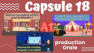 Capsule 18  Cercles de conversation frenchquestions [upl. by Aimaj]