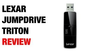 Lexar JumpDrive Triton USB Flash Drive Review [upl. by Yral452]