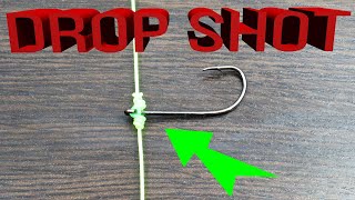 Drop Shot Knot  bass fishing [upl. by Bluma]