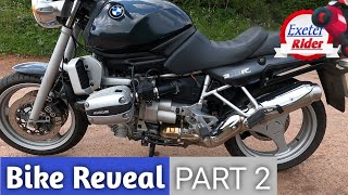 BMW R850R Bike Chat Part 2 of Reveal [upl. by Ardna870]