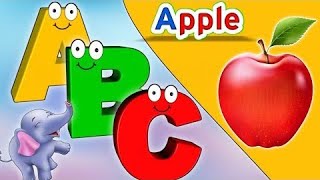 Phonics Song  ABC Kids Song  A for apple  Tiny Tots  Kiddos Study Zone Hip Hop ABC Song ABCD [upl. by Lissner]