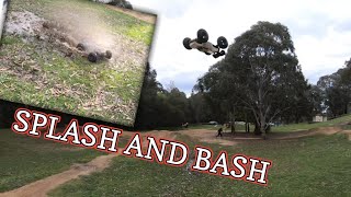 COOL LITTLE PUMP TRACK 6s EXB bash and crash😝 [upl. by Efar]