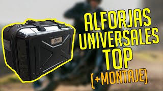 Alforjas universales para todas las motos  montaje [upl. by Nosremaj]