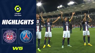 TOULOUSE FC  PARIS SAINTGERMAIN 0  3  Highlights  TFC  PSG  20222023 [upl. by Ellivnarg]