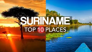 10 Amazing Places to Visit in Suriname – Travel Video [upl. by Ainahtan714]