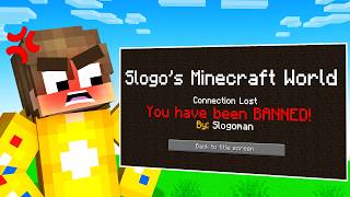 Slogo banned me in his Minecraft world [upl. by Oeram]