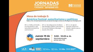 Jornadas FCS  Mesa 5 [upl. by Noraf562]