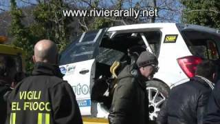 Robert Kubica crash rally ronde andora 2011 [upl. by Hamlen]