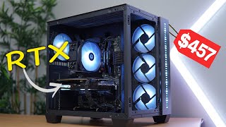 Budget Gaming PCs are SO good 500 build [upl. by Ainollopa]